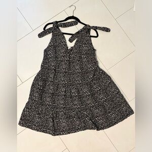 Black and White Polka Dot Dress NEW